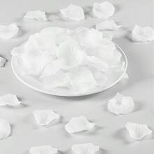 Artificial Rose Petals, Perfect For Wedding And Party Decoration, Ideal Choice For Table Centerpiece, Perfect Gift For Valentine's Day, Birthday, Graduation, Halloween/Christmas Artificial Decoration - Multicolor - View 2
