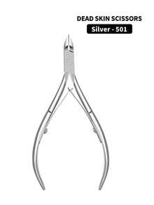annies ﻿ Silver Professional Cuticle Nipper,Stainless Steel Cuticle Scissors Trimmer For Dead Skin Salon Home Manicure Tool - Multicolor - View 12