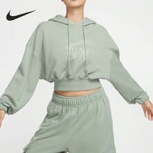 Nike Sportswear Women's Cropped Pullover Sweatshirt FV7778-370 - FV7778-370 - View 8
