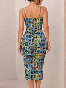 Women Midi Dresses - White - View 2