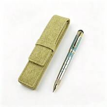 Metal Ballpoint Pen Set Vintage Green Pattern Metal Rollerball Pen With Pen Pouch Business Office Writing Gift Pen For Men Women - 1350 - View 7