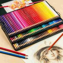 SKYGLORY, Colored Pencil,Oil-Based Colored Pencil Set, Oil-Based Colored Pencils, 36/48/72/100 Colors,Packaging Style Shipped At Random - Rectangle - View 1