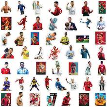 FIFA 50 C羅足球貼紙，#7 球衣、獎盃、比賽動作與慶祝設計，適合剪貼簿、日記本與足球迷 - 多色3 - 查看 6
