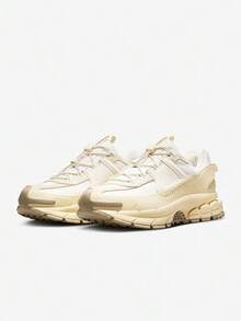 Nike Air Max 1 Men's Classic Retro Running Shoes White Base With Contrast Color Detail Design Air Cushioning FV2295-101 - White and Yellow - View 1
