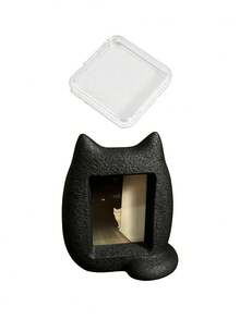 3D Printed Cat Vertical Photo Frame, Cute Kitten Photo Holder, Healing Atmosphere Desktop Decor, Fun Memory Display Stand, Suitable For Bookshelf Entryway, Valentine's Day Mother's Day Birthday Anniversary Gift, Cat Lover Home Decoration - Multicolor - View 8