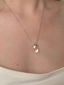 Vòng cổ hạt tròn trong suốt giả pha lê trắng trong như băng, phong cách INS cá tính, mang hơi hướng mát mẻ mùa hè, dây xích xương quai xanh tùy chỉnh được - Dây chuyền hạt tròn trong suốt - Xem 3