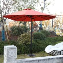 14.8 Ft Double Sided Outdoor Rectangular Large With Crank ( Orange )(No Base) - 橘色 + 鋼鐵 + 花園與戶外 - 查看 3