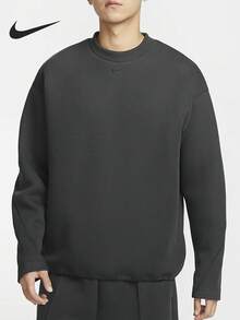 Nike Authentic Autumn/Winter New Men's Air Layer Knit Crew Neck Sweatshirt HJ2939-060 - HJ2939-060 - View 1