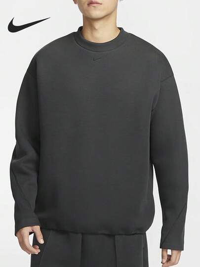 Nike Authentic Autumn/Winter New Men's Air Layer Knit Crew Neck Sweatshirt HJ2939-060