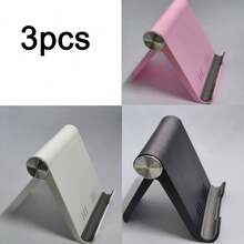 3/2/1pc Foldable Portable Stand, Universal Adjustable Desktop Stand, Lightweight And Portable, Non-Slip And Stable, Suitable For Office, Home, Travel, Study Desk And Back To School And New Year Gifts. Bathroom Decor - Multicolor - View 13