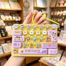 1 buah Mainan Gelisah Needohs, Keyboard Pereda Stres, Desain Poros Mekanik, Mainan Ujung Jari Berwarna-warni, Efektif Meredakan Stres, Penampilan Menarik, Warna dan Desain 26 Tombol, Mainan Sensorik, Gadget Keyboard, Aksesori Kecil, Pilihan Sempurna untuk Hadiah Pesta, Kado dan Hadiah untuk Teman. (Dipilih Secara Acak) - MultiWarna - View 2