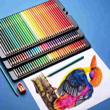 SKYGLORY, Colored Pencil,Oil-Based Colored Pencil Set, Oil-Based Colored Pencils, 36/48/72/100 Colors,Packaging Style Shipped At Random - Rectangle - View 3