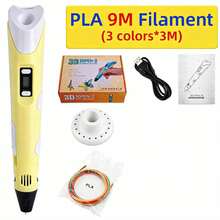 Pulpen Cetak 3D, Set Pulpen Cetak 3D dengan Filamen PLA, Hadiah Liburan - View 14