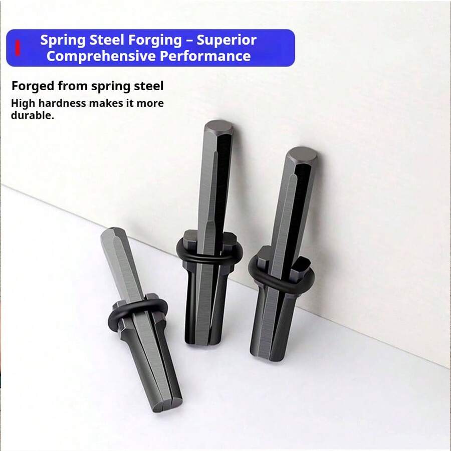 Stone Chisel Splitter, Manual Rock Concrete Splitter, Stone Splitting Wedge, Rock Cracking Tool, Quarry Stone Chisel, Stone Splitting Wedge, Rock Splitter - 1 Pc - View 1