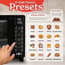 Horno Freidora de Aire Digital de 6 Rebanadas - Ver 2