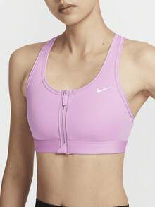 Nike Authentic Swoosh 女款透氣拉鍊式穿脫方便運動內衣 FN2732-632 - FN2732-632 - 查看 2