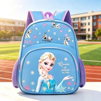 Back To School Disney Spider-Man Travel Backpack For Boys And Girls, Lightweight And Breathable, 2 Colors Available, Stylish School Bag