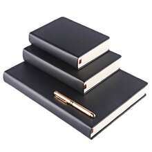 1pc A4/A5 Extra Thick Blank Notebook, Handmade Leather Cover, High Aesthetic & Convenient, Suitable For Sketching, Drawing, Daily Recording, Office, School, Home Use, Back To School Essential - A - View 5