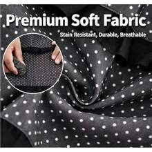 1pc/2pcs Reusable Stylish Canvas Aprons With Freely Adjustable Tightness. Made Of Soft And Wear-Resistant Fabric, They Are Stain-Proof And Breathable For Home Kitchen Cooking. Oil Stains Can Be Wiped Off Easily, Making Cleaning Effortless. - Multicolor - View 6