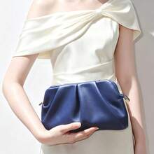 Dancing Engine Women's Luxury Designer PU Leather Evening Clutch Handbag - Multicolor - View 6