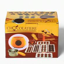 Crisol de chocolate eléctrico Crisol de chocolate DIY utensilios de cocina para hornear pasteles, mantequilla, chocolate, calefacción, herramientas profesionales para hornear - Amarillo Mostaza - Ver 5