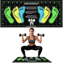 Non-Slip Squat Training Mat, Helps Improve Exercise Efficiency, Non-Slip, Soft And Elastic, Easy To Clean And Store, Suitable For Gym Workouts And Home Exercise, Indoor/Outdoor Activities, Suitable For Yoga - Multicolor - View 13