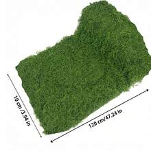 1 Roll Realistic Artificial Moss Mat, Easy To Cut And Maintain, Suitable For Indoor And Outdoor Decoration, Perfect For Wedding, Garden, Roof, Wall, Party And More - Multiple Styles - View 13