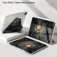 1pc Tablet Protective Case With Stand, Star, Moon, Sun Pattern, Suitable For Honor 8/9/10/X8/X8A/X9/X8Pro/X9Pro/ MatePad Se 11 Inch/MatePad 11 Inch/11.5 Inch, MatePad Pro Apple 10th/11th Gen 2025 (A16) - Style 4 - View 8