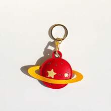 1PC Planet Keychain, Cute Bag Charm Car Key Ring Pendant, Holiday Gift Accessory - Multicolor - View 6