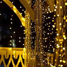 USB String Lights Fairy Lights 20M 180LED 30M 260LED 40M 320LED 50M 400LED 8 Modes Reel Wire Lights For Bedroom Window Patio Garden Wedding Party Christmas Halloween Decor - A - View 5
