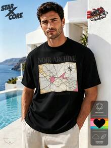 Men T-Shirts - Black - View 1