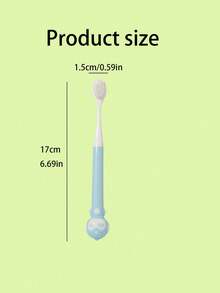 Cute Cartoon Manual Toothbrush, Soft Bristles, Suitable For Daily Oral Care And Travel, Home Bathroom Essential - Multi-color 10 - View 5