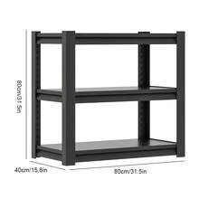 Supports de rangement intégrés pour le garage - 198*100*50 cm -- 5 niveaux - Voir 7