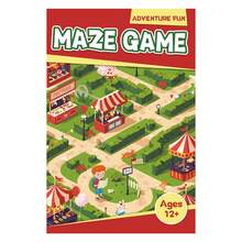 Maze Game Activity Notebooks, Desert, Ocean, Crystal Cave And Funfair Adventure Themes, Focus Training, Logic Thinking And Pathfinding Practice, Progressive Difficulty Design - Style - View 11