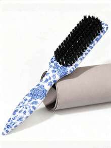 5/1pc Comb Set, Unisex Smooth Back Comb, Plastic Hair Brush/Beard Brush, Styling Comb, Unscented Hairdressing Comb, Edge Control Comb, Wide Horse Tail Design With Wide Pointed Tail Back Comb And Detangling Comb, Convenient For Parting, Styling, Polishing And Smoothing Hair, Creating Smooth Frizz-Free Hairstyle, Suitable For Men And Women, Recommended As Christmas Gift - Multicolor - View 5