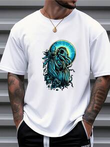 Men T-Shirts - 白色 - 查看 6
