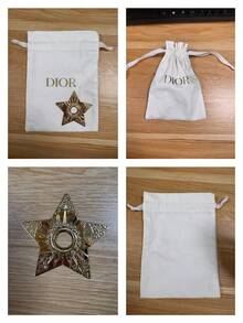 Dior Portable Women's High-End Large Capacity Travel Toiletry & Cosmetic Storage Bag - Gold - View 6