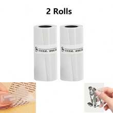 Transparent Self-Adhesive Thermal Paper Roll - 57mm X 2.5m, Compatible With Most Mini Printers | Create Receipts And Labels Without Batteries, Office Supplies, Clear Printing, Self-Adhesive Backing, Smooth Surface, Printers, Retail Stores - View 15