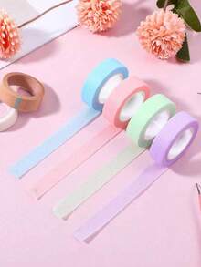 12/6/1pc Specialized Adhesive Tape For Artificial Eyelashes, Designed For Secure Fixation Of Soft And Comfortable Artificial Eyelashes. The Isolation Tape For Eyelash Grafting Is Easy To Use And Simple To Operate. - Multicolor - View 4