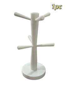 1pc Multi-Branch Mug Holder, Detachable Waterproof Desktop Cup Rack, Home Coffee Utensil Storage Display - View 11