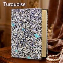 1 Vintage Hardcover Notebook, 388 Pages, Thick Design, DIY Journal, Blank Pages, Faux Leather Cover, Suitable For Daily Office Use, Back To School, School Supplies, - Multicolor - View 5