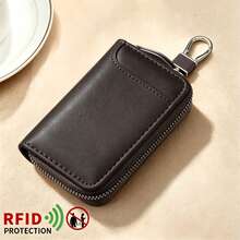 Genuine KeyChain Car Key Unisex Key Bag Multifunction Organizer Wallet Holder Smart Housekeeper Car Small Key Case Keys Pouch Dad's Gift Mother's Gift - Multicolor - View 10