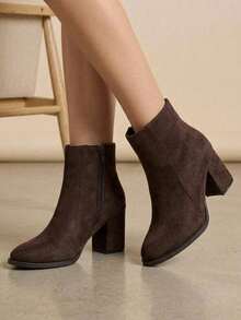 Women Ankle Boots & Booties - Brown - View 2