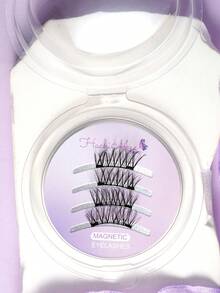 Lightweight Soft Layered Magnetic False Eyelashes For Deep Big Eyes - View 7