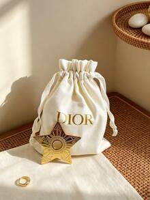 Dior Portable Women's High-End Large Capacity Travel Toiletry & Cosmetic Storage Bag - Gold - View 3