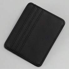1pc Men's Fashion Elegant Mini Genuine Leather Wallet, Multi-Card Slot Coin Purse, Suitable For Daily Use - Multicolor - View 4