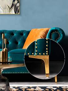4/2 buah Kaki Furnitur Logam, Hitam, Kaki Pengganti Furnitur Tapered Tahan Tekanan, Cocok Untuk Sofa, Tempat Tidur, Meja Dan Kabinet DIY & Perbaikan - MultiWarna - View 11