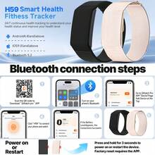 Fitness Tracker Wristband 24-Hour Health Monitoring, Smart Health Wristband With GPS Tracking, Helio Strap Health Fitness Tracker, Wearable Activity & Fitness Tracker, Health Smart Bracelet,GPS Sport Smart Bracelet, Featuring 3 GPS 170+ Sports Modes - Multicolor - View 12