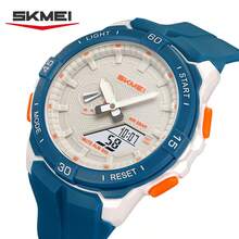 SKMEI 2583 Jam Tangan Digital Analog Multifungsi Fashion Pelajar Tahan Air 5ATM Jam Tangan Elektronik Kasual Sporty Hadiah - Satu-Ukuran - View 15
