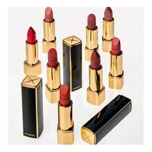 Chanel Rouge Allure Velvet Labial Mate Larga Duración 56 Rouge Charnel - 56 Rouge Charnel - Ver 6